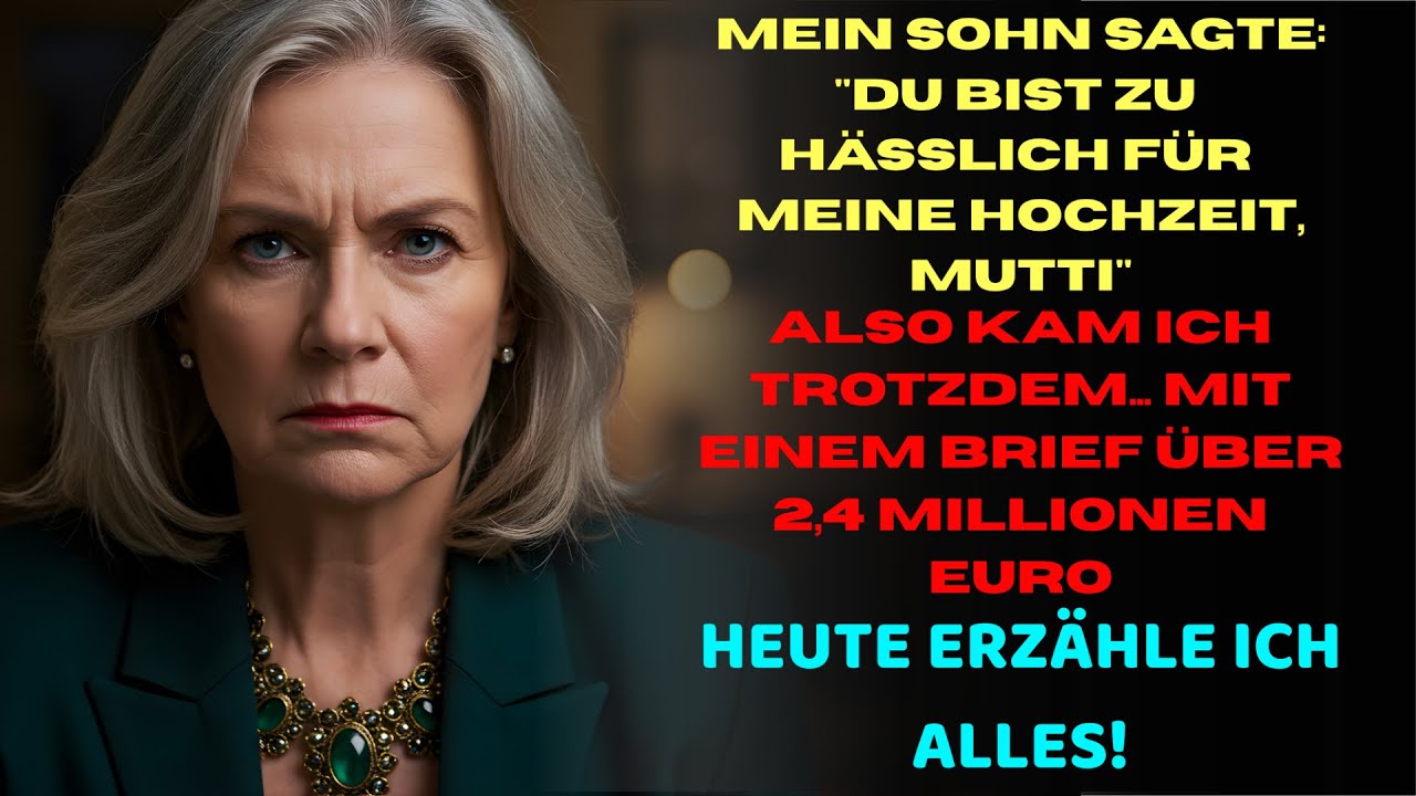 Er schämte sich für mich bei seiner Hochzeit – Dann verlor er 2,4 Millionen € 😱