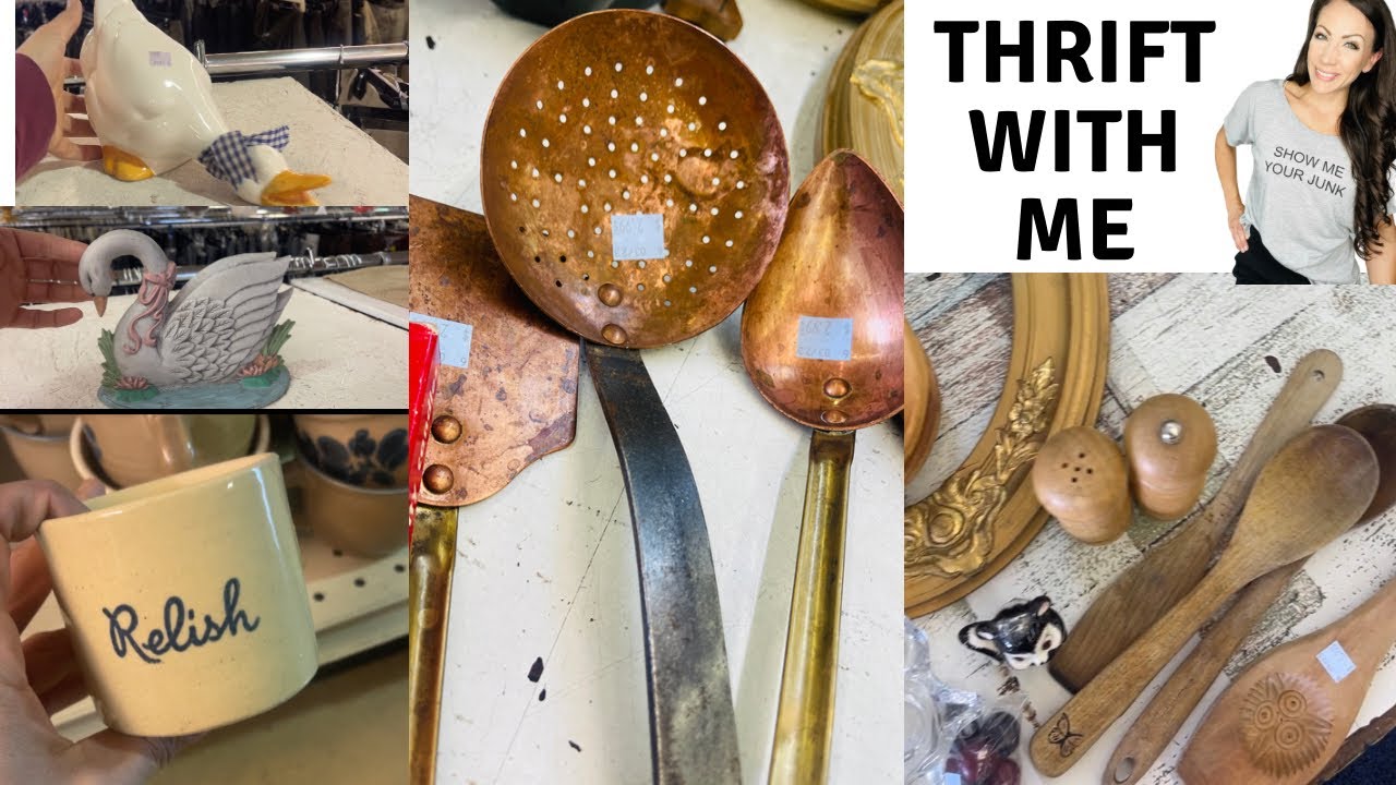 Thrift With Me 2023 | Home Decor Thrifting | Thrift for Resell | Lots of Good Finds!