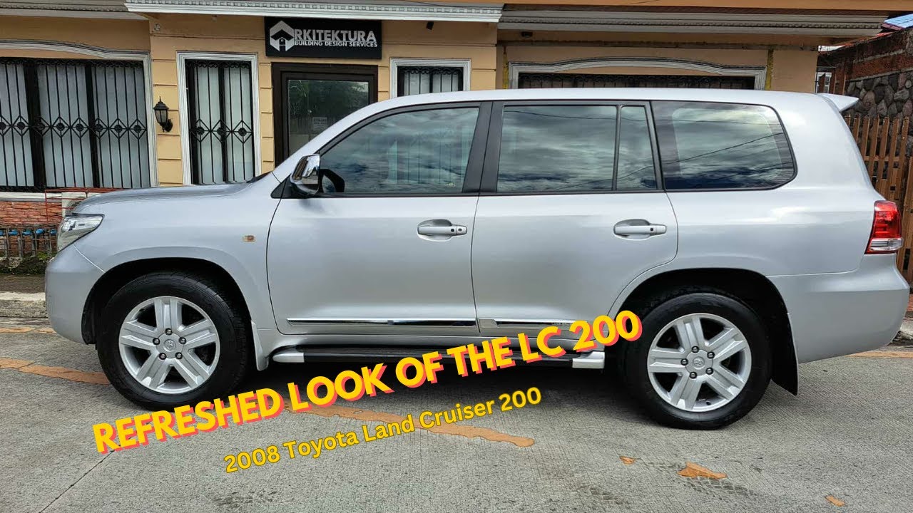 NEW LOOK FOR OUR TOYOTA LAND CRUISER 200 V8 DIESEL