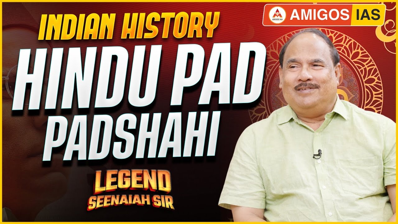 Hindu Padshahi 🔥 Untold Truth of India’s Hindu Empire | Indian History | Seenajah Sir | Amigos IAS