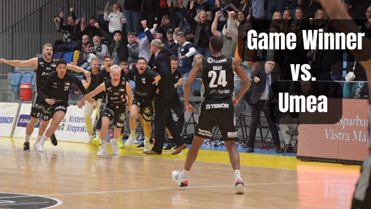 Juwan Gray GAME WINNER | Koping Stars vs. Umea
