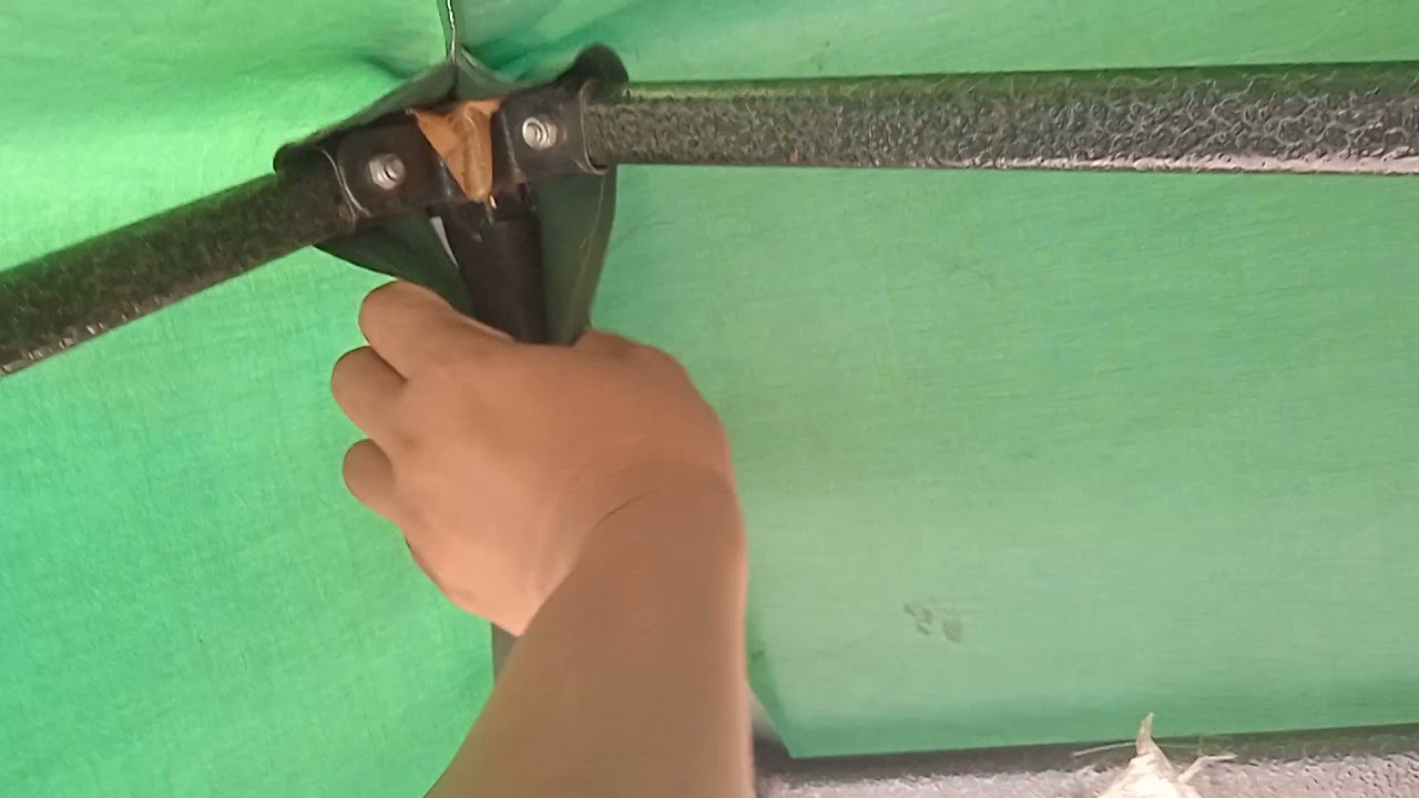 Tutorial Cara Pemasangan Tenda Lipat 3x3 , Cukup 1 Orang