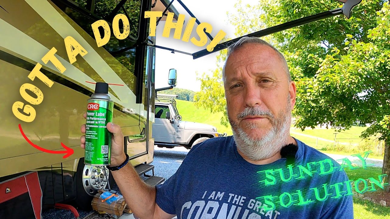 RV Step Maintenance | Sunday Solution  | Full Time RV Living