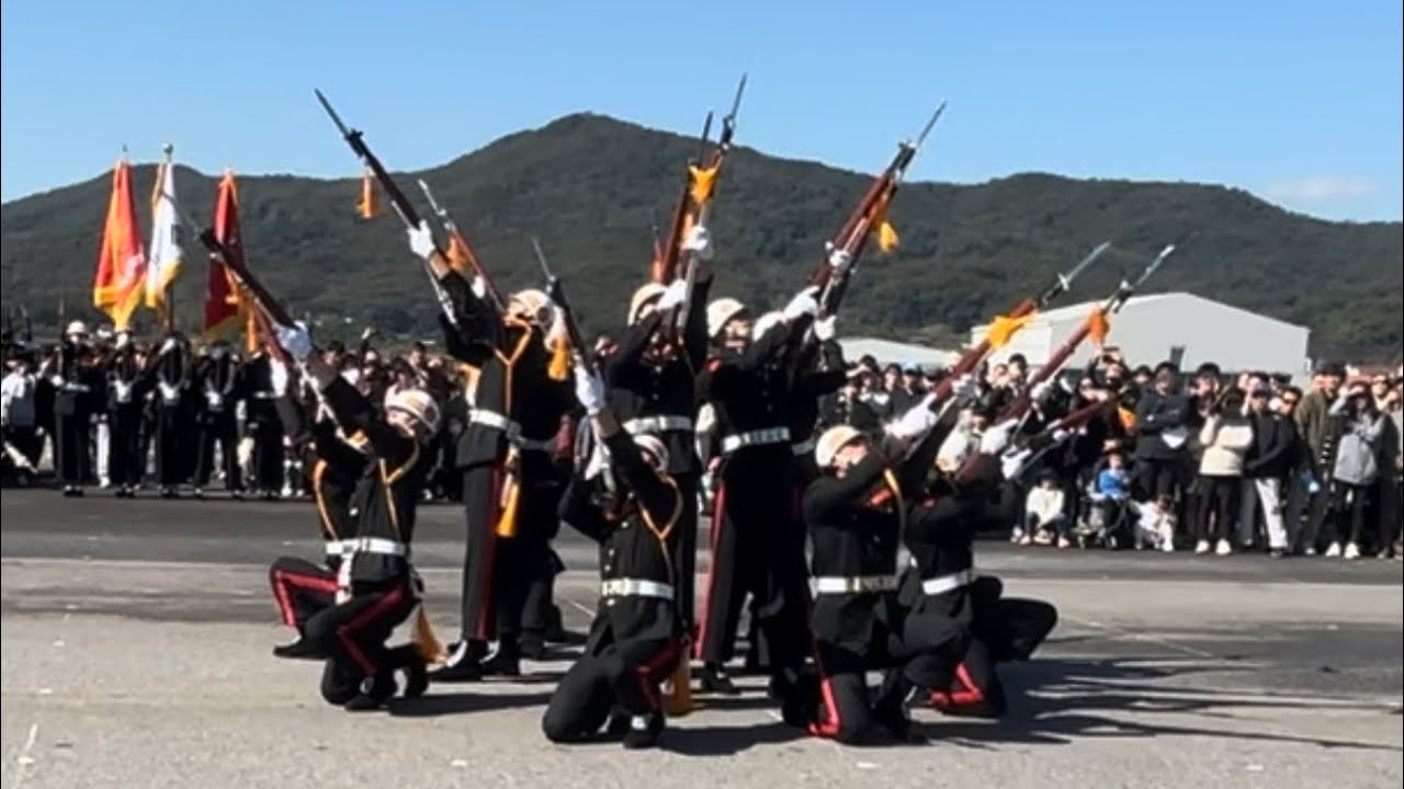 2023 adex 해병대 의장대 공연