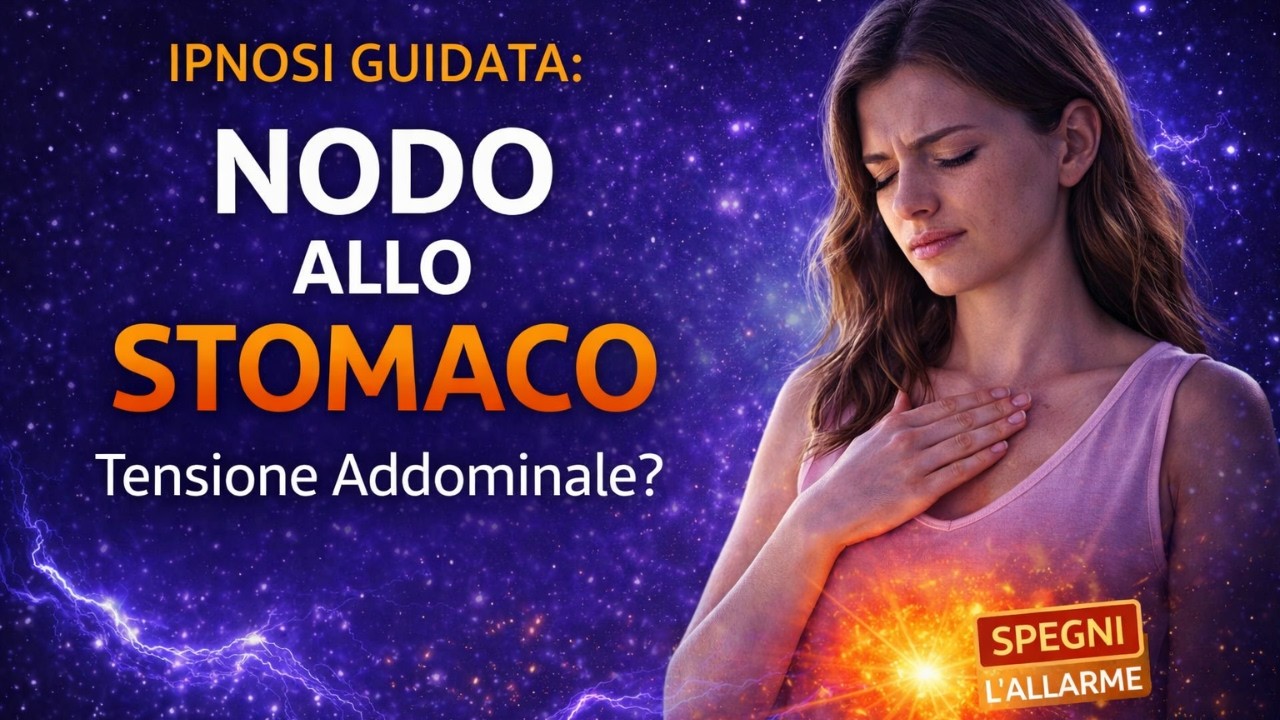 Ansia allo Stomaco? Calma Subito il Sistema Nervoso (Ipnosi Guidata)