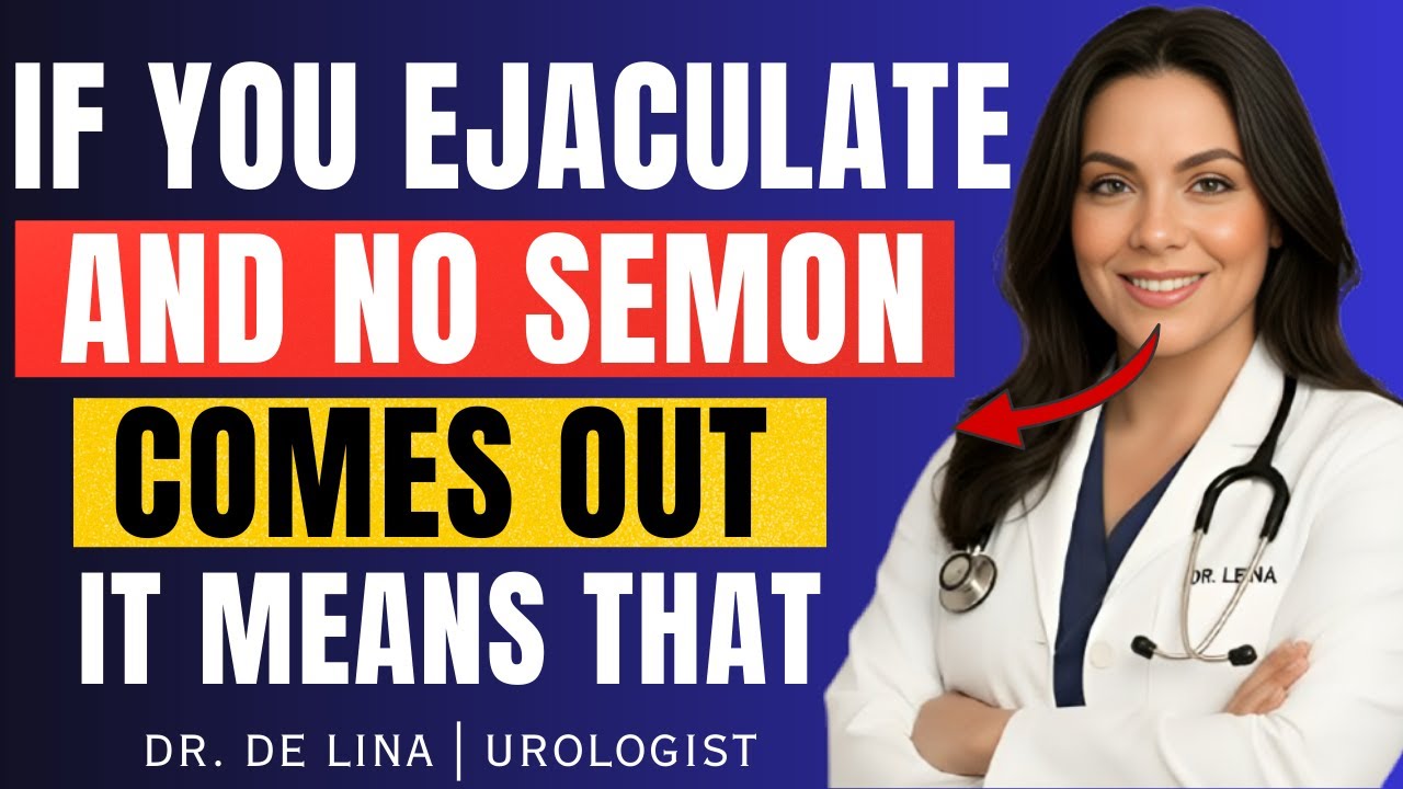 If You Are Older and Do Not Ejaculate,Do So Immediately&hellip;| Urologist Explains | Dr. De Lina Explained