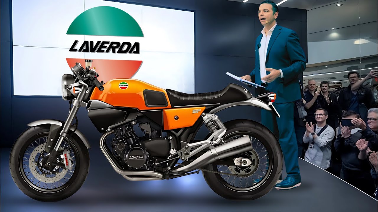 2025 NEW LAVERDA 900 SF REVEALED!!