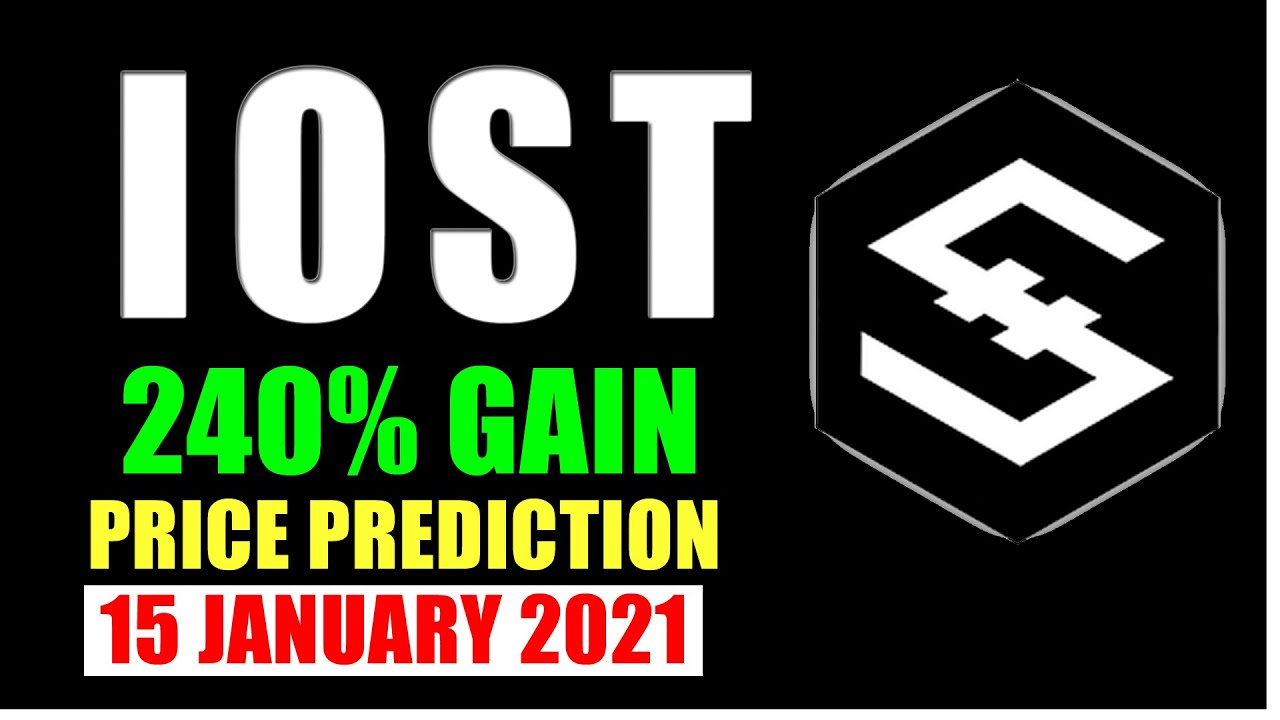 iost price prediction and 250% price hike this week 15 January 2021