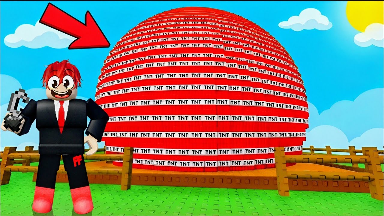 NAGLARO AKO NG MGA TNT BOMB AT PINASABOG KO | Roblox | TNT PLAYGROUND