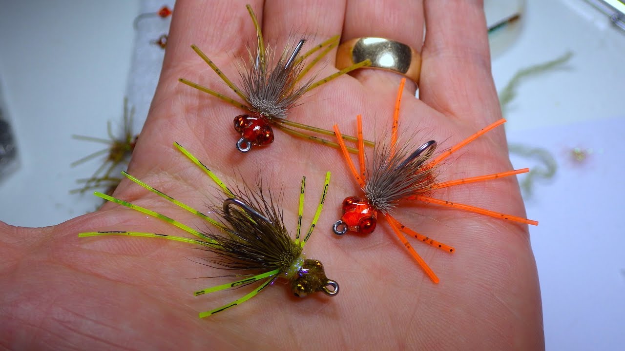 Tying a Bitters Orange Crab/Urchin Pattern with Davie McPhail