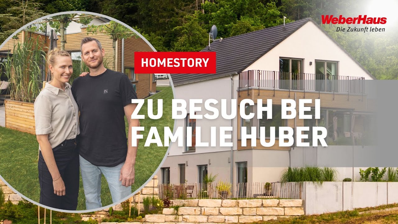 Von der Idee zum Traumhaus: Familie Huber und ihr #WeberHaus im Schwarzwald