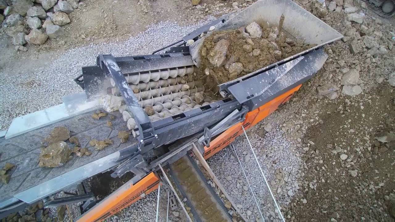 Doppstadt X2 Mobile Spiral Shaft Separator