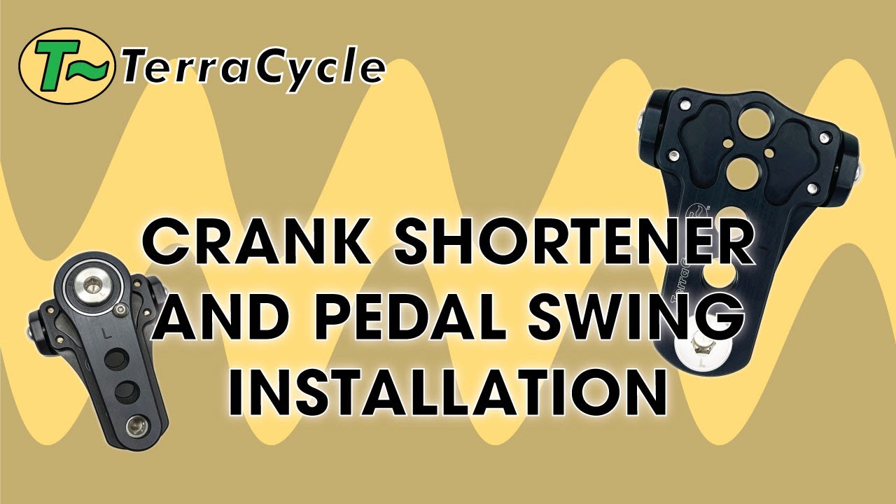 Crank Shortener and Pedal Swing Installation