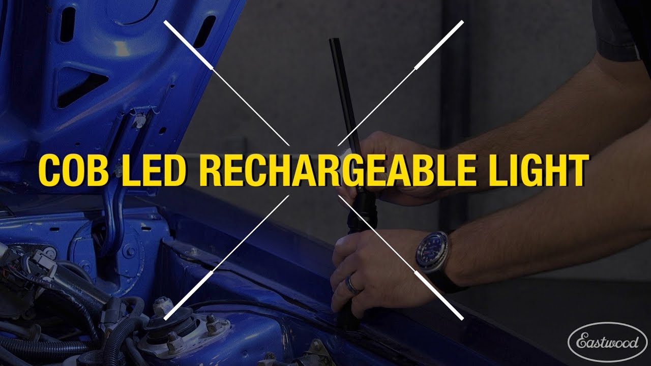 Rechargeable COB LED Work Light! Perfect LED Light for the Home & Garage! Eastwood