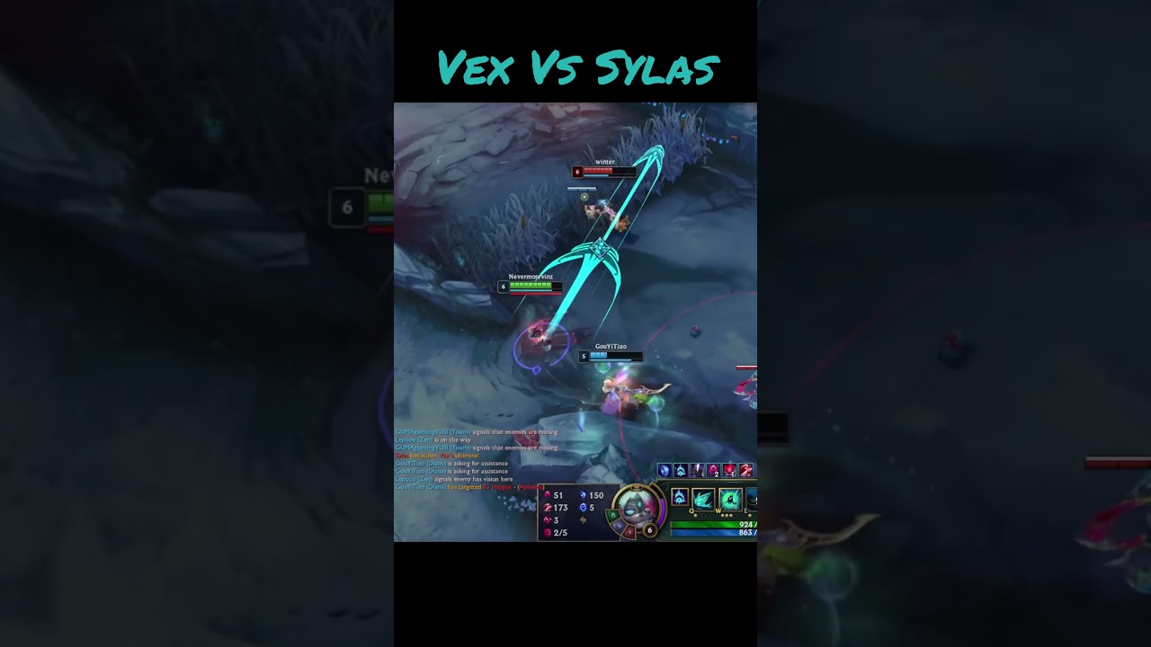 Perfect Vex Timing Deletes Sylas 🔥 | League of Legends 