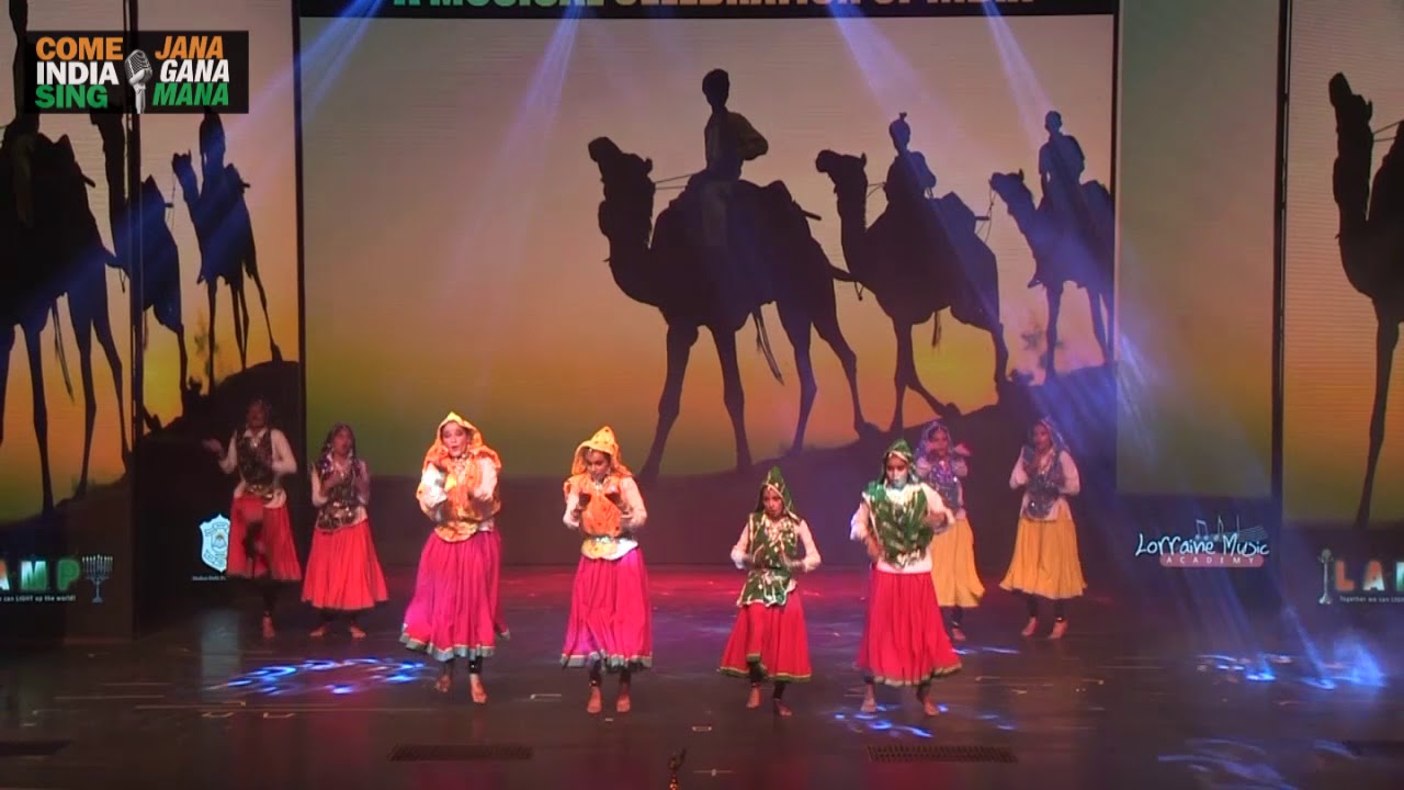 Folk Dance Medley (Haryanvi & Rajasthani) by students of Paramlakshya World School