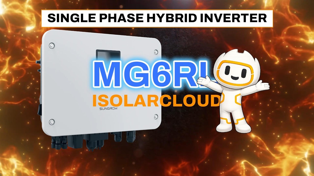 Гибридный инвертор Sungrow MG6RL – панель управления iSolarCloud