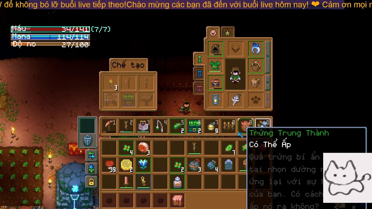 🔴 Livestream Liên Minh Huyền Thoại → Core Keeper cùng Một Con Mèo | Chill & Giao Lưu 😺
