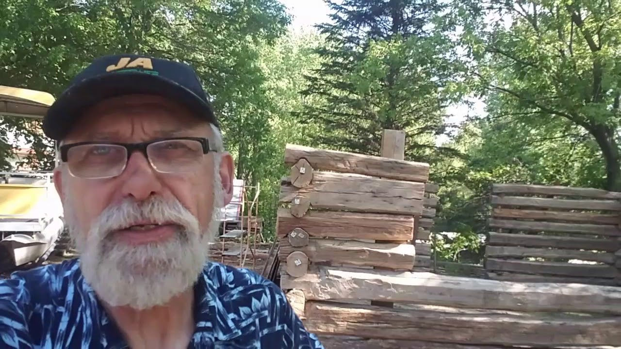 Old log cabin restoration