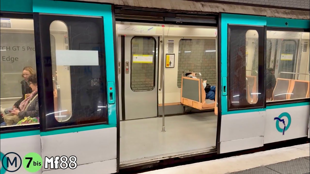 Compilation fermetures de portes métro de Paris 🇫🇷
