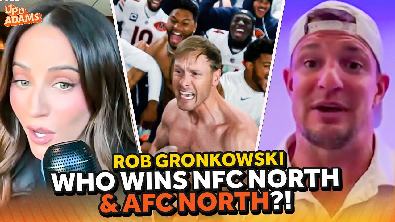 Rob Gronkowski Would Play For Bears Ben Johnson, Who Wins NFC North? Steelers WILL WIN AFC North!!