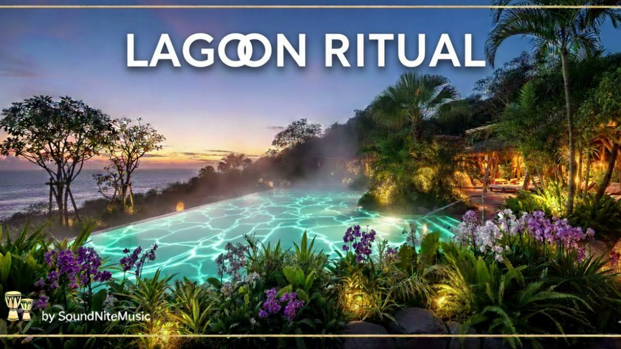 Lagoon Ritual | Afro Groove Escape 🌴 | Smooth Sax & Tribal Chill House