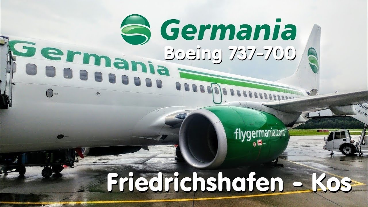 ✈️TRIP REPORT |  Germania (Economy) | Friedrichshafen - Kos | Boeing 737-700