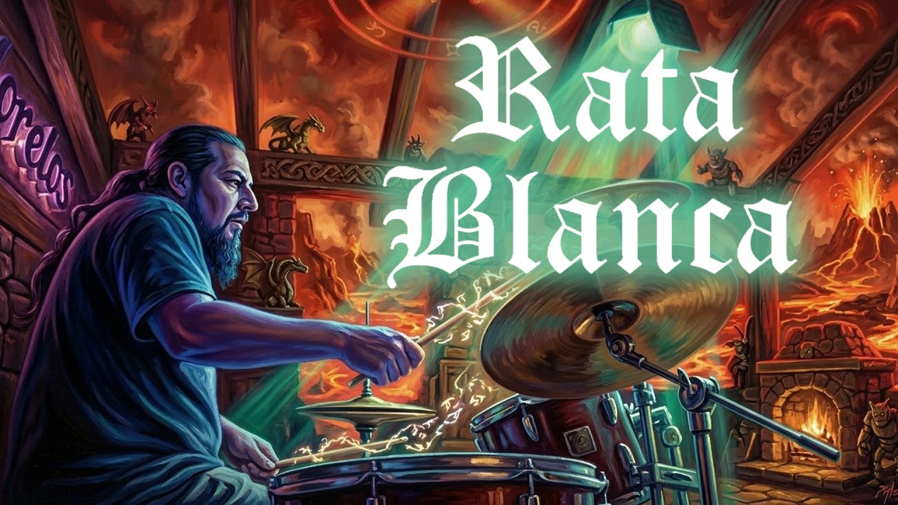 Rata Blanca - Mujer Amante (Drum Cam) | Isolated Drums