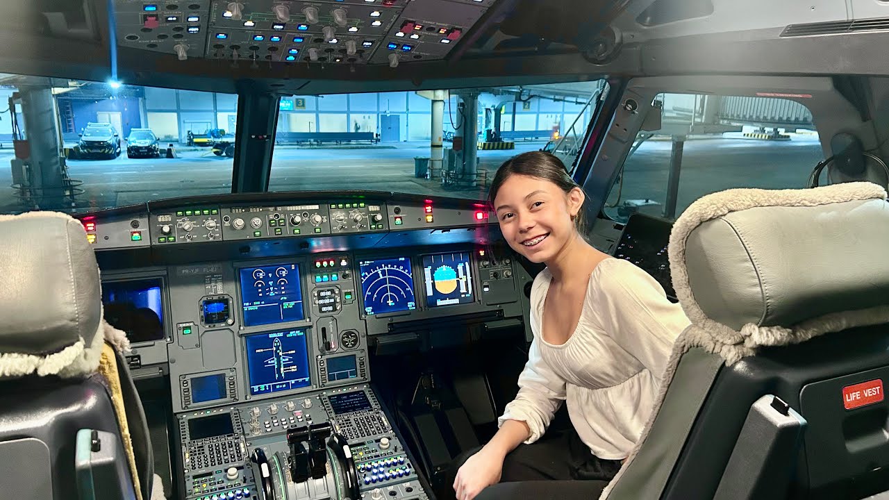 Fui viajar e o piloto me chamou, 😱