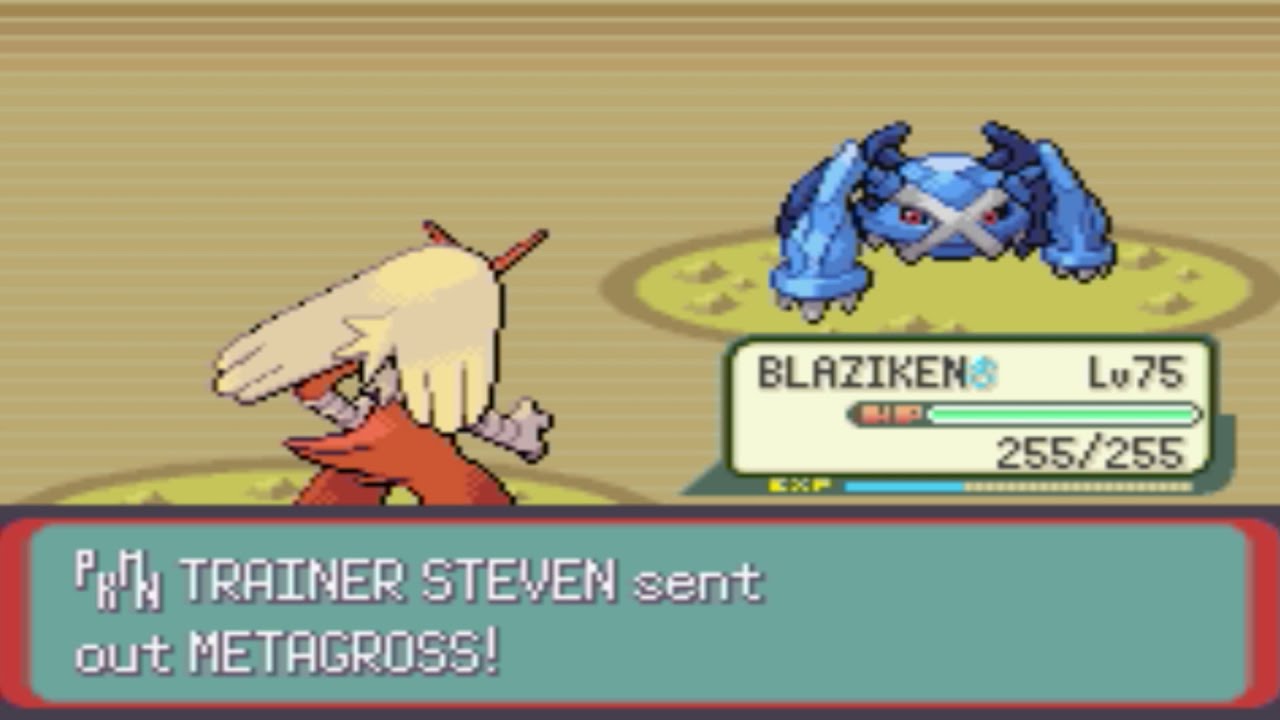 Pokemon Emerald - Former Hoenn Champion STEVEN