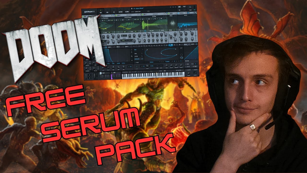 How to fully make a DOOM Style track in Serum 2