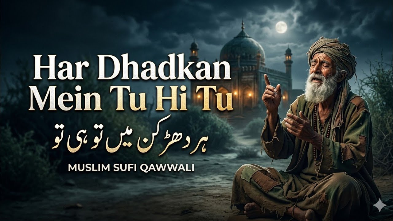 Har Dhadkan Mein Tu Hi Tu ❤️ | Soulful Sufi Qawwali 2026 ✨ | Heart Touching Islamic Spiritual 