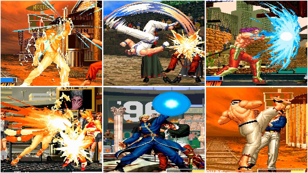 The King of Fighters '96 - All Super Moves