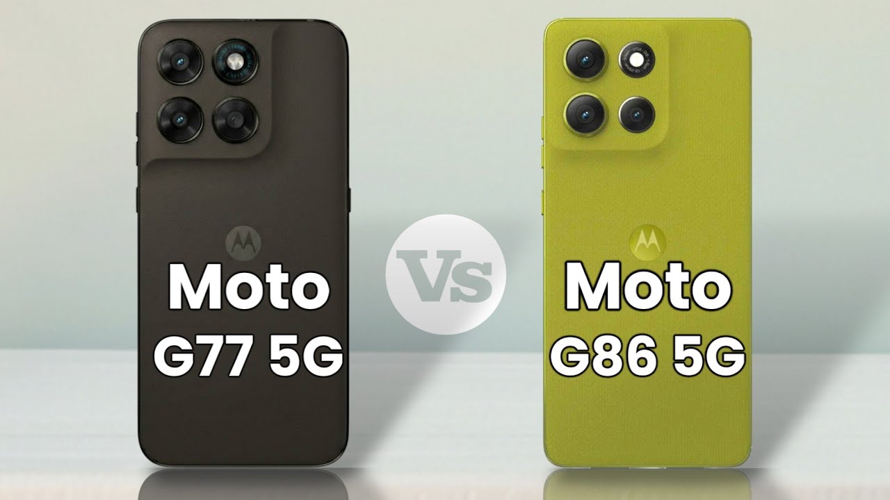 Moto G77 5G VS Moto G86 5G full specifications and comparison #motorola #review 