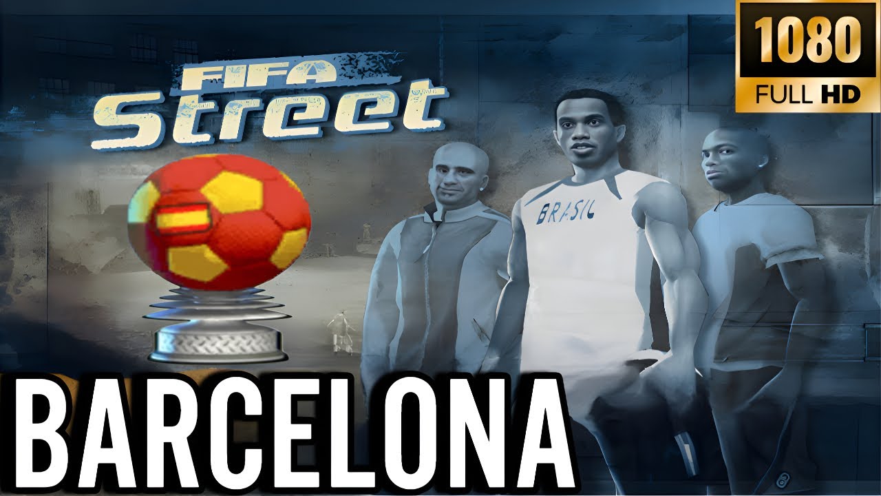 FIFA STREET: RULE THE STREET Gameplay | BARCELONA (PS2) 1080P