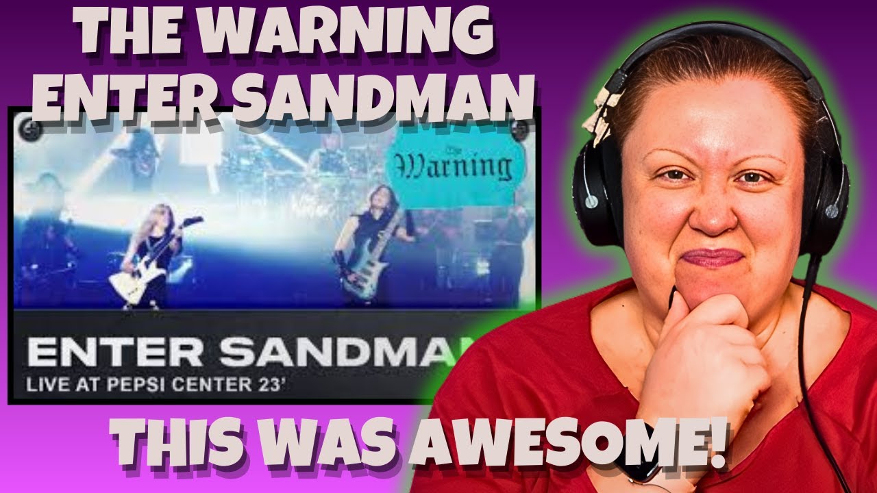 I Reacted to The Warning's Enter Sandman... I Was NOT Expecting THIS! (First Time Listen)