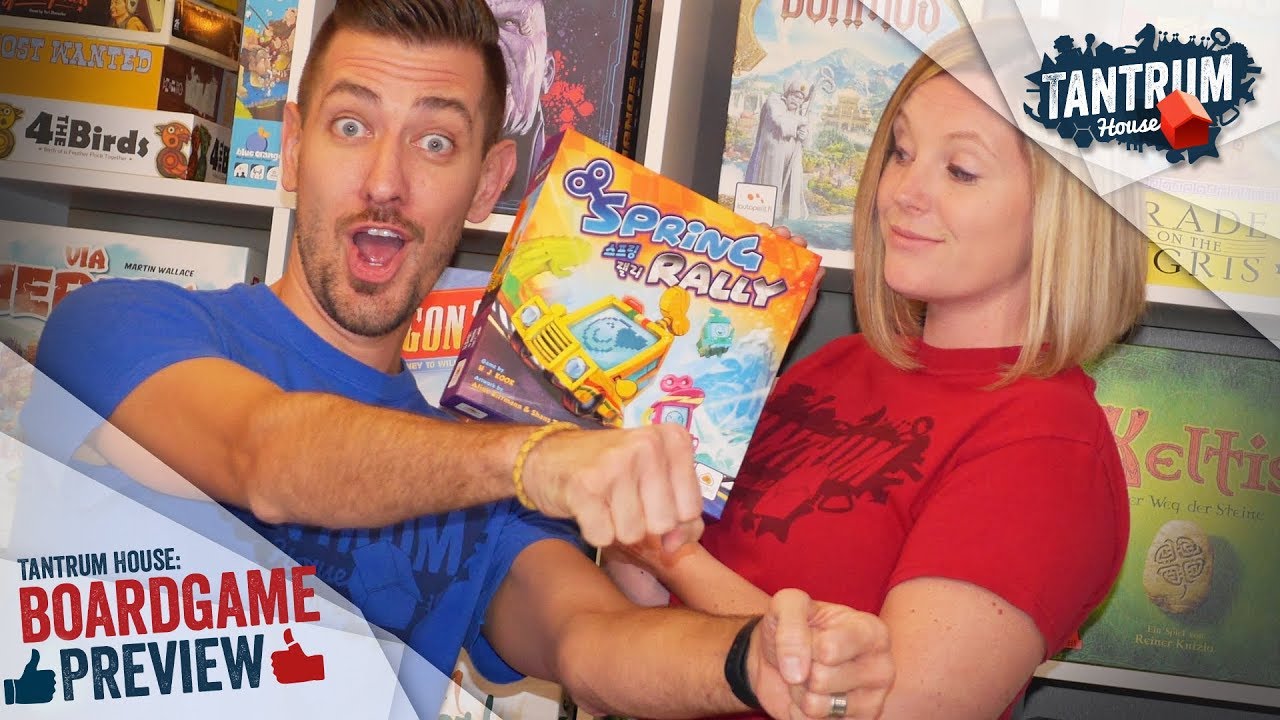 Spring Rally Board Game Review (Essen release)