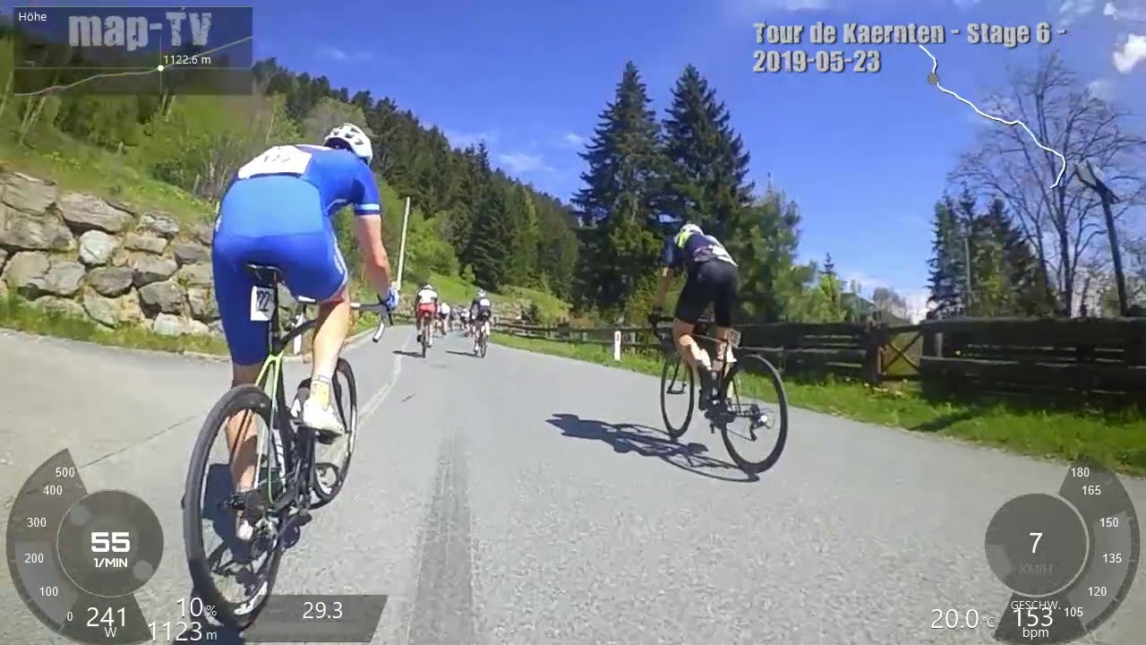 Tour de Kärnten 2019 - Etappe 6 - 23. Mai: Bergankunft in Falkert auf 1.850 m ü.M.