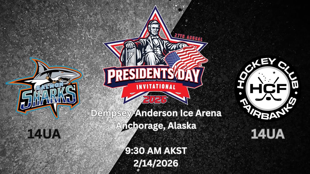 HCF 14UA @ Salmon Sharks 14UA Game #3 2/14/2026