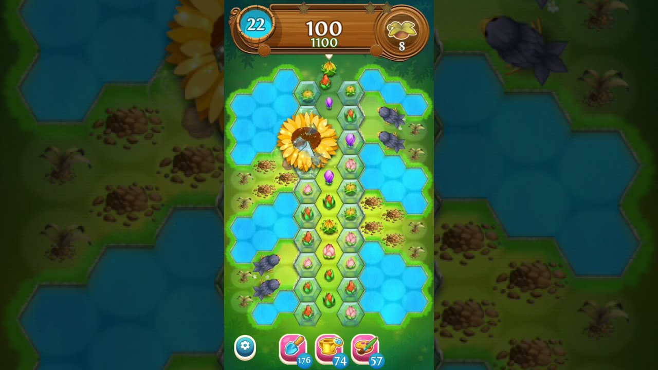 Blossom Blast Saga Level 2500