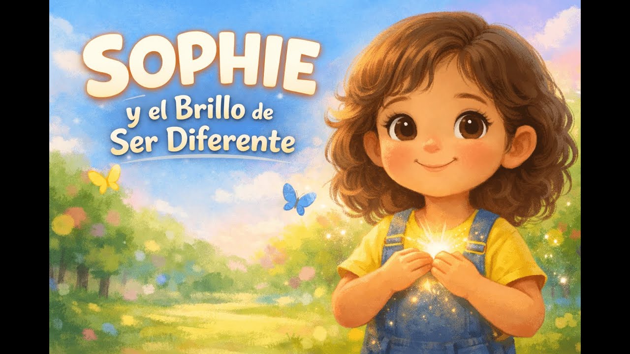 Sophie y el Brillo de Ser Diferente | Un Cuento Infantil para Ser Uno Mismo