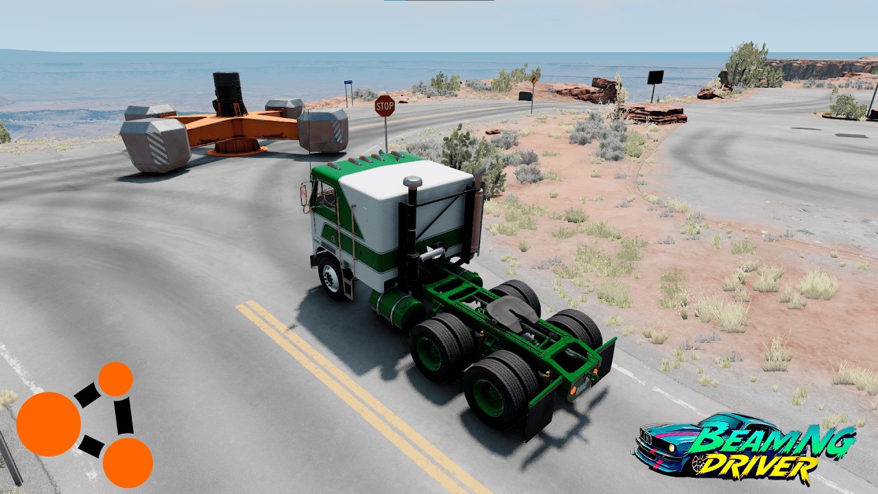 Cars VS spinner ӏ BeamNG.drive 🚙