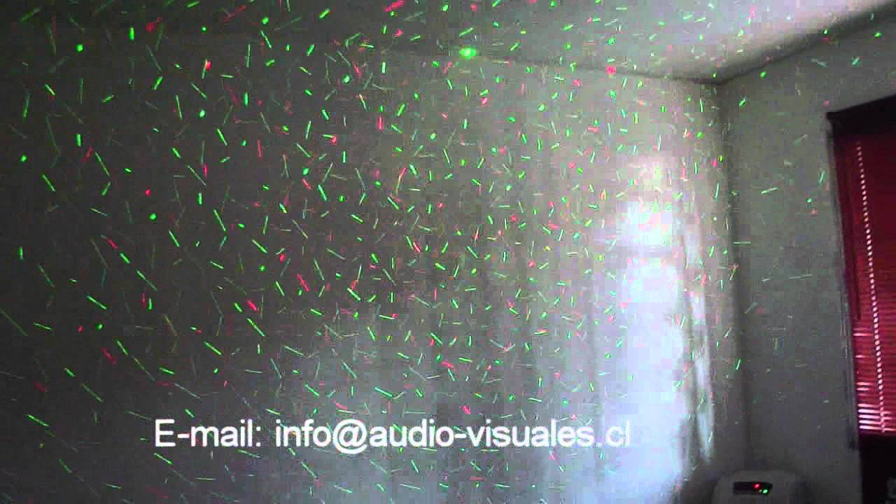mini laser star bicolor