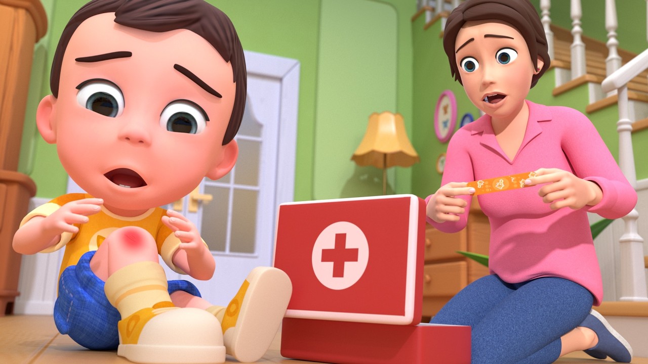 Boo Boo My Knee | Baby songs | Nursery Rhymes & Kids Songs