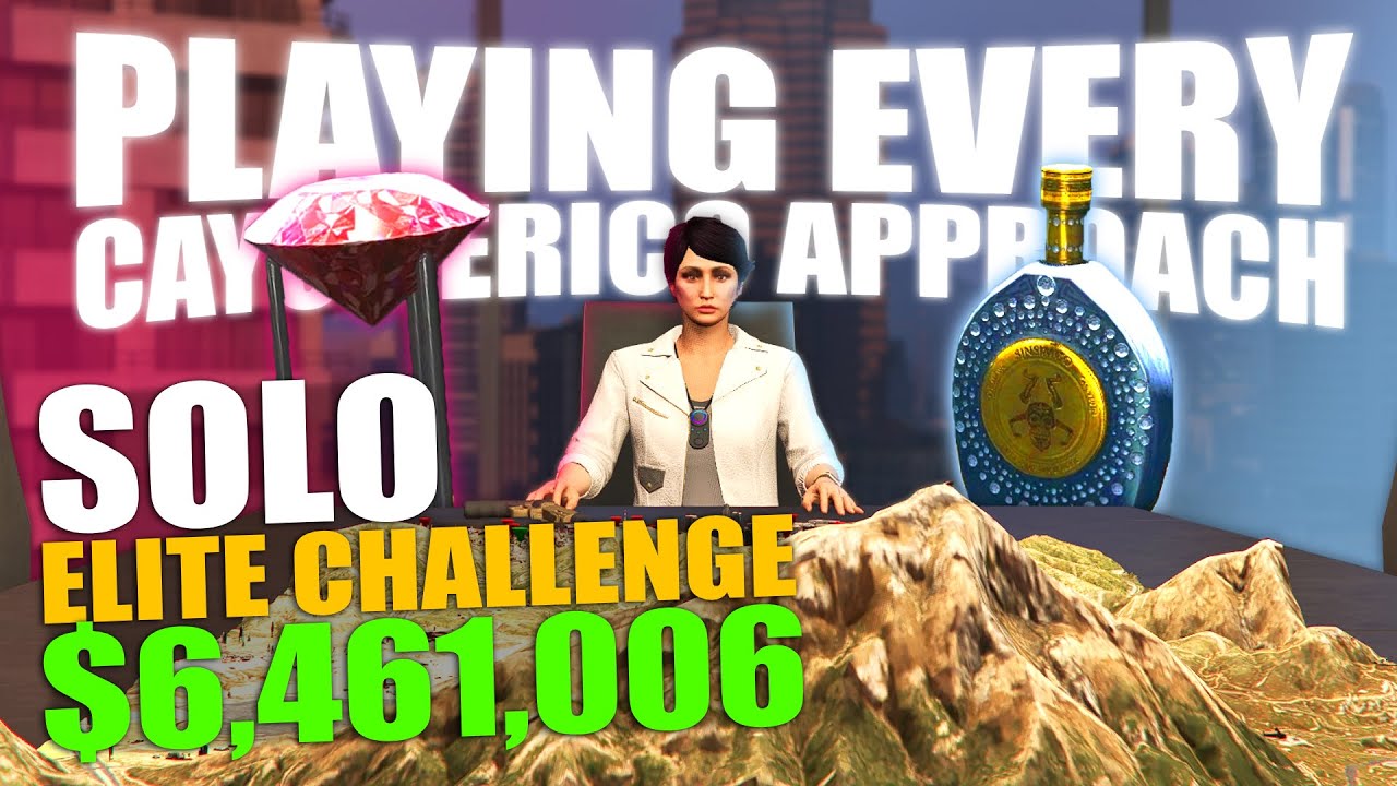 Playing Every Cayo Perico Approaches in 2025, Solo, Hard Mode, Elite Challenges (except patrol boat)