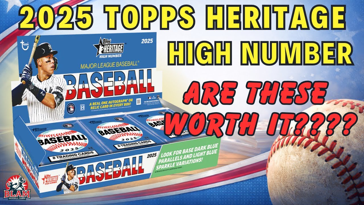 Набор коллекционных карточек Heritage High Number 2025 года | Стоит ли он своих 80 долларов? #top...