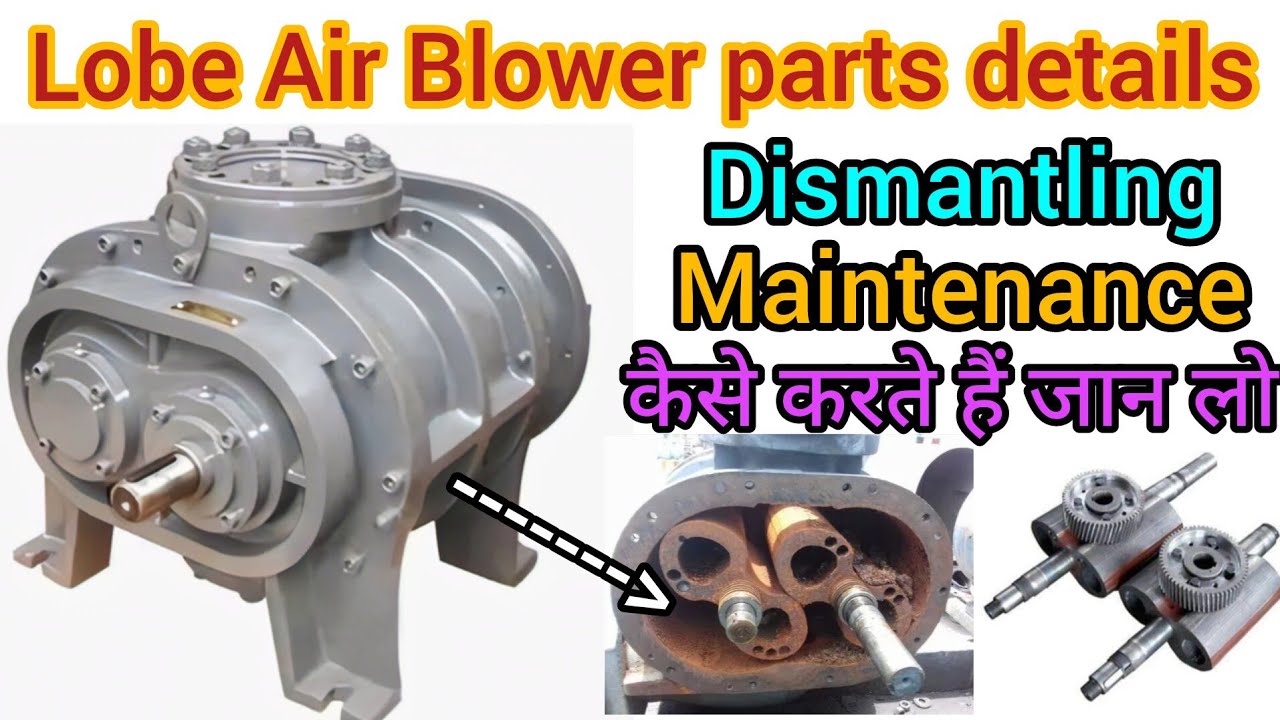 Lobe Air Blower in Hindi | Root Blower in Hindi | Lobe Blower working principle | lobe compressor