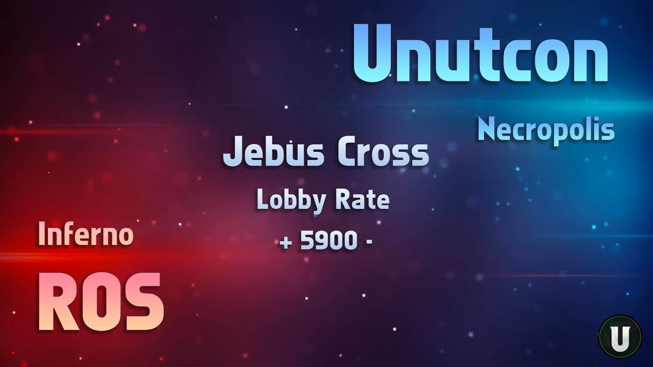 2022.01.01 JC Lobby rate - R0S (red inferno +5900) vs Unutcon (blue necropolis)