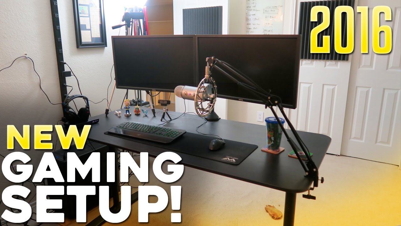 NEW GAMING SETUP 2016!