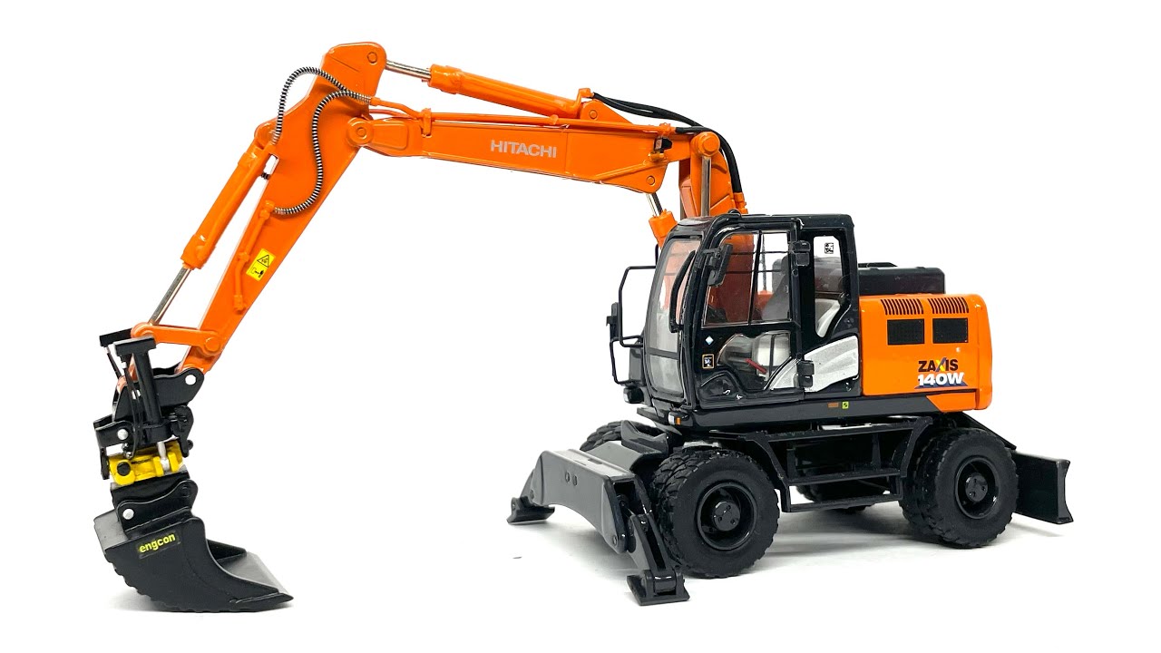 TMC Hitachi ZX140W Wheeled Excavator
